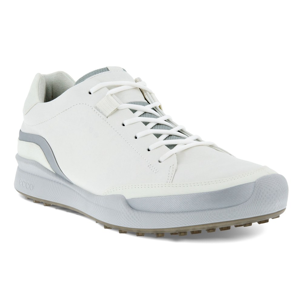 Zapatos De Golf Hombre - ECCO Biom Hybrid Laced - Blancos - ECX026357